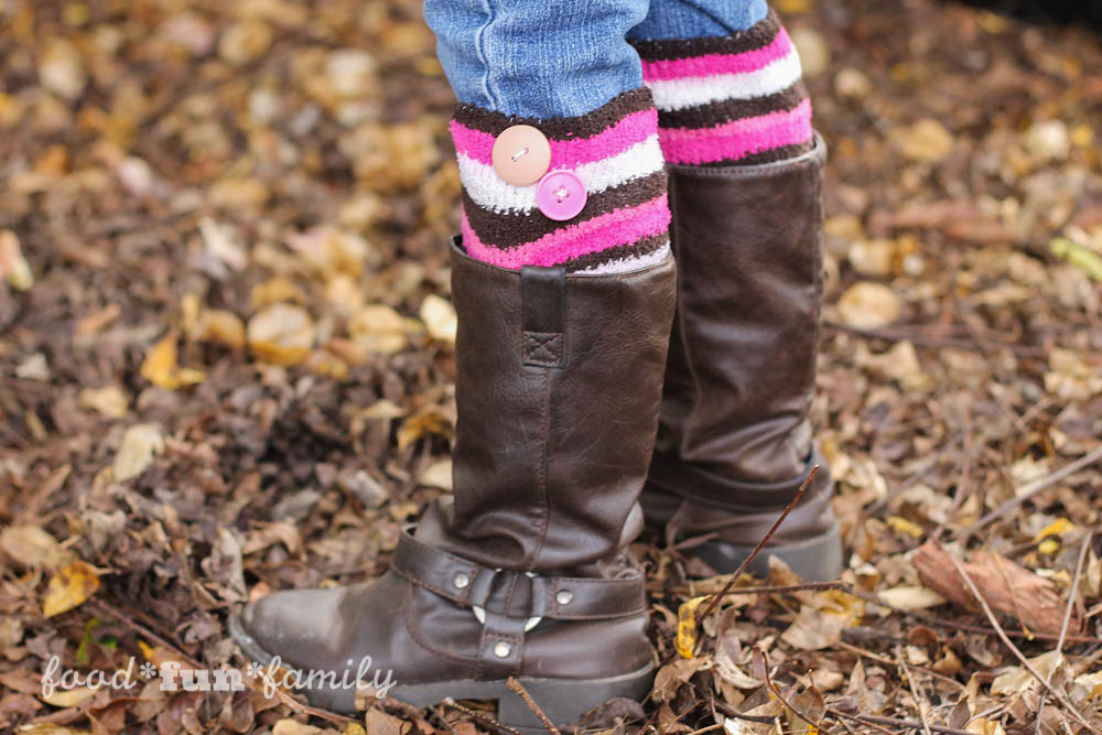 DIY Boot Cuffs from Food Fun Family