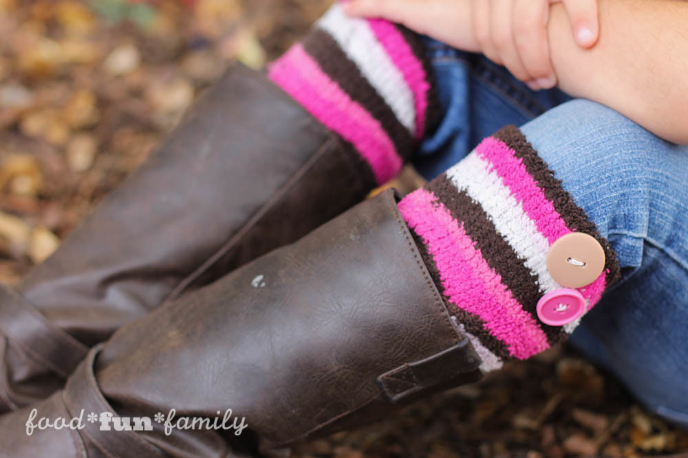 DIY Boot Cuffs from Food Fun Family