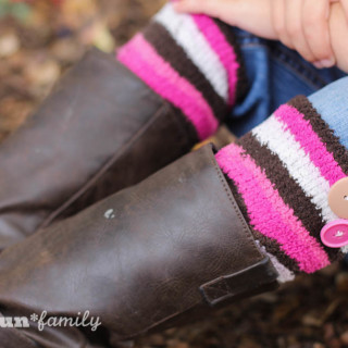 DIY Boot Cuffs from Food Fun Family