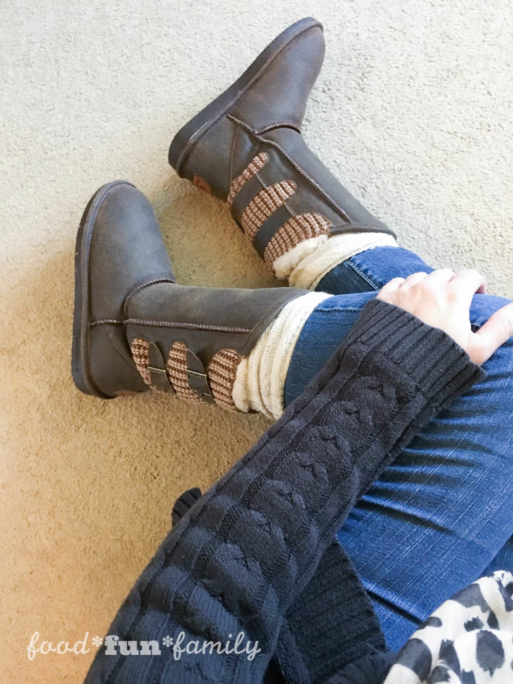 Boot Season - My new Bearpaw Boshie boots from Famous Footwear - Food Fun Family