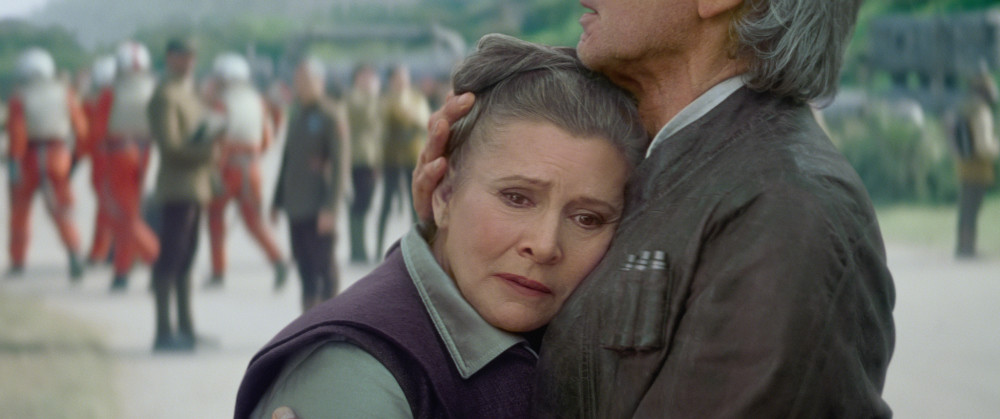 Star Wars: The Force Awakens - Leia and Han Solo