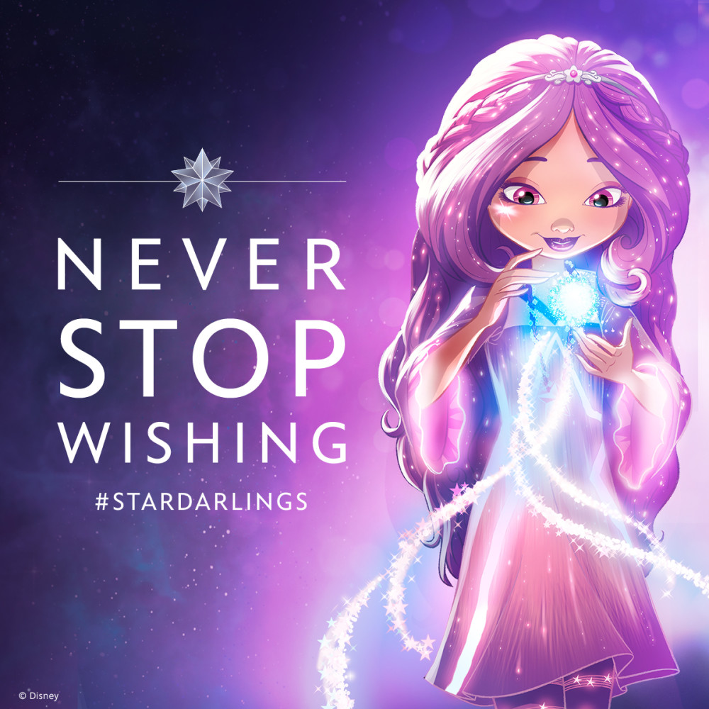 Never Stop Wishing: Star Darlings book Series from Disney