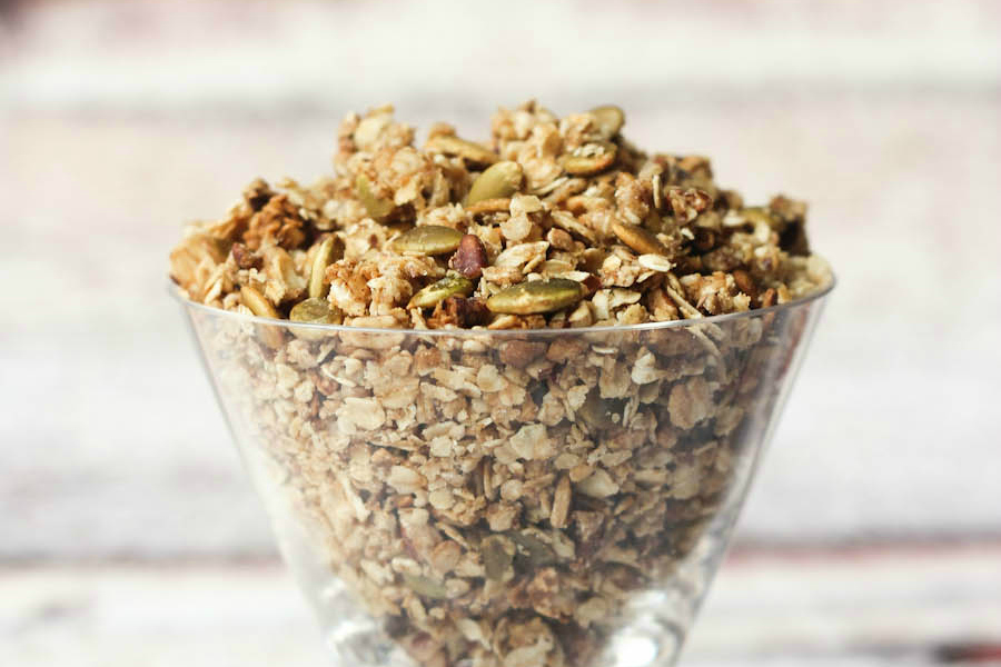 Pumpkin Seed Granola with Pumpkin Pie Spice