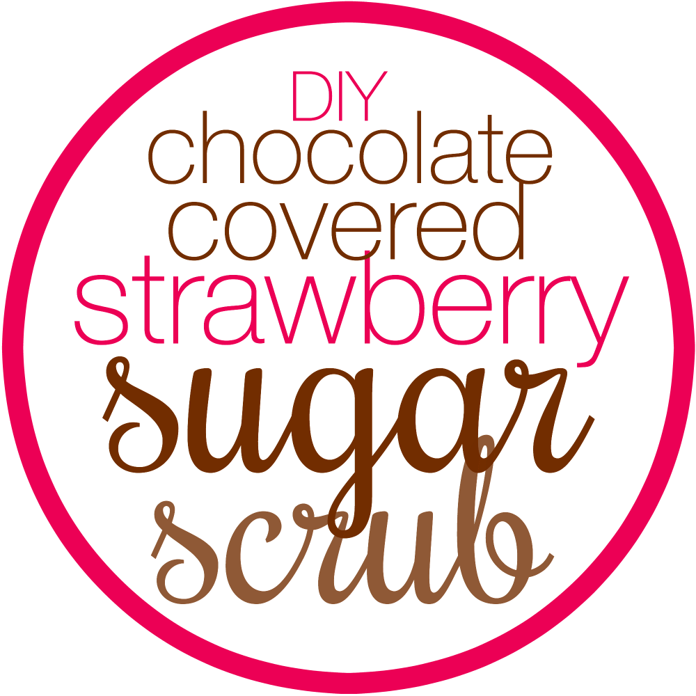 Love to make your own homemade bath and beauty products? If you haven't started yet, you MUST try this simple recipe today! This chocolate covered strawberry sugar scrub makes a GREAT gift (but be sure to keep some for yourself, too!). Free printable label for a mason jar is included to finish off your gift!