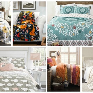 Lush decor bedding collage