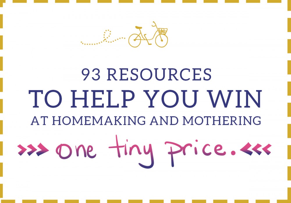 The Ultimate Homemaking Bundle 2016