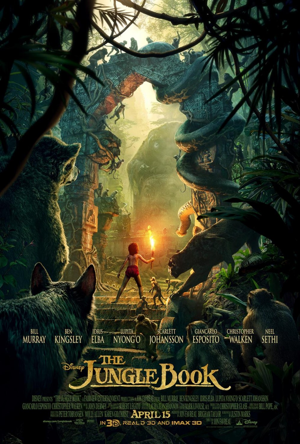 Disney's The Jungle Book movie review and Fun Facts