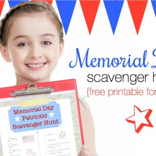 Memorial Day scavenger hunt feature