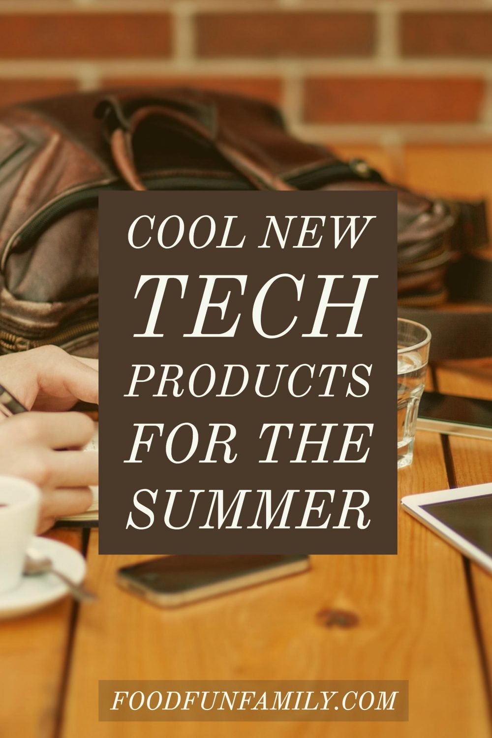 Cool new tech products for the summer - fun tech products that are perfect for travel and families on the go!