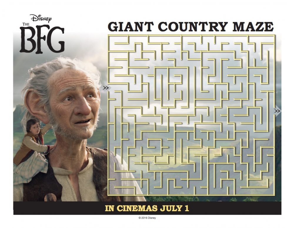 The BFG maze