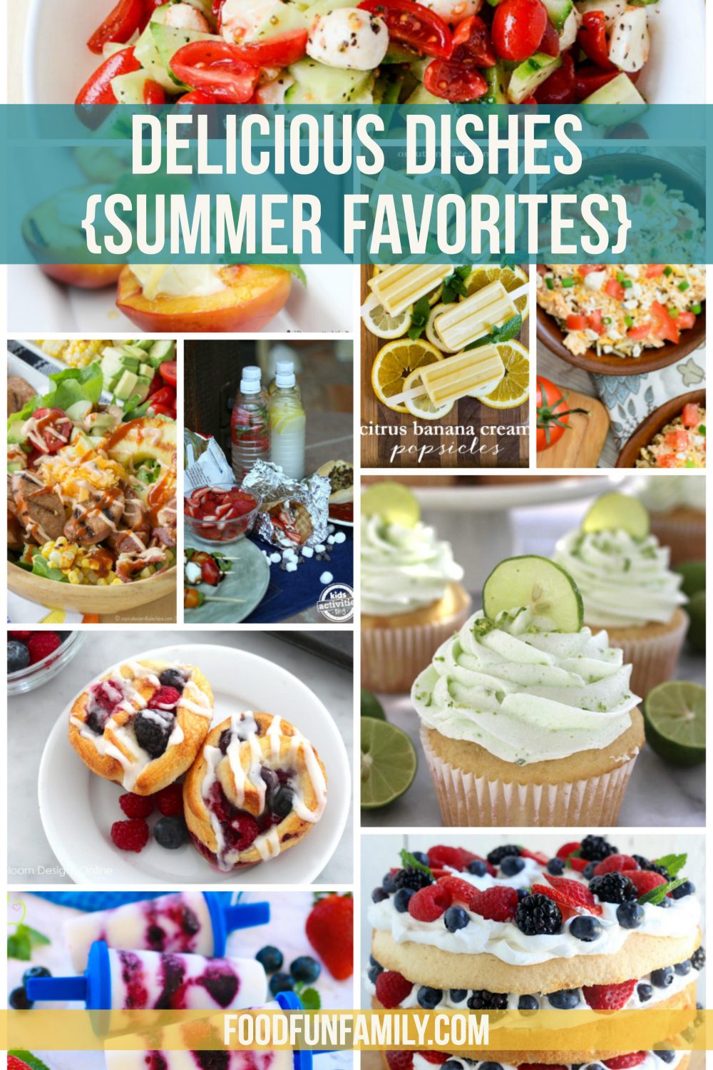 Delicious Dishes Recipe Party - Summer Favorites Special Edition - some of my favorite summer recipes from fellow bloggers, from easy summer meals to delectable summer desserts