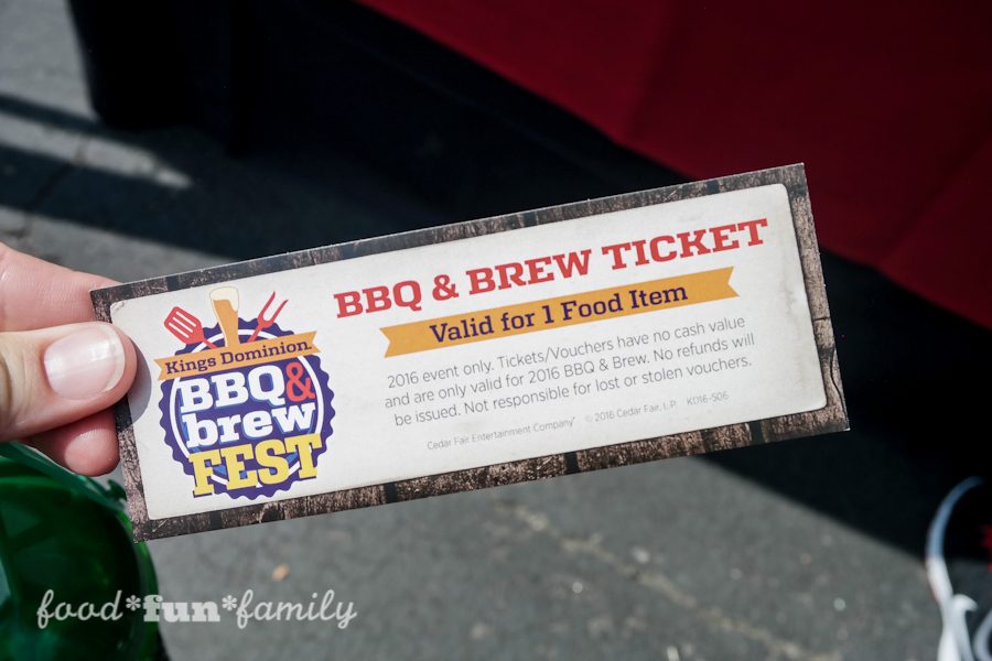 Kings Dominion BBQ & Brew Fest 2016