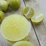 Lime and coconut sugar scrub bars feature