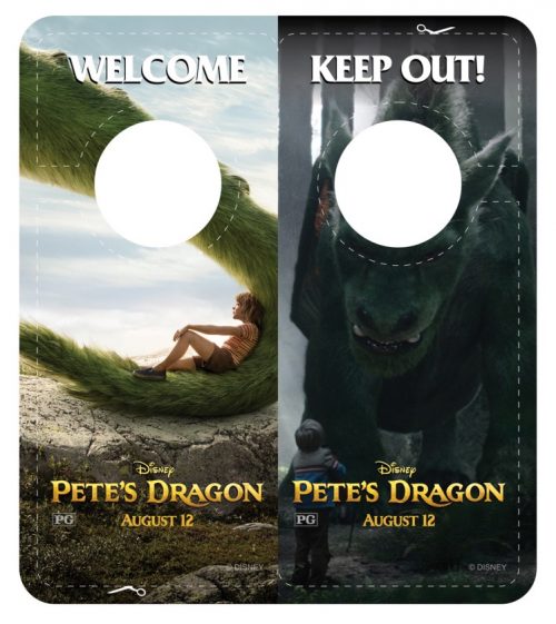 Pete's Dragon door hanger