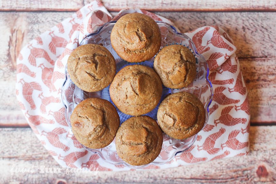 Banana Bran Muffins - the perfect after-school fuel for study time