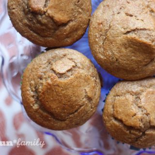 Banana Bran Muffins - the perfect after-school fuel for study time