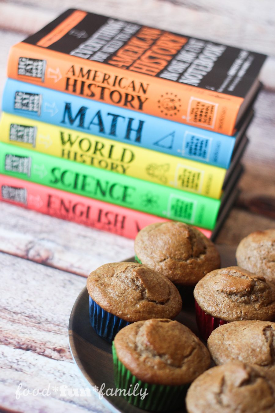 Banana Bran Muffins - the perfect after-school fuel for study time