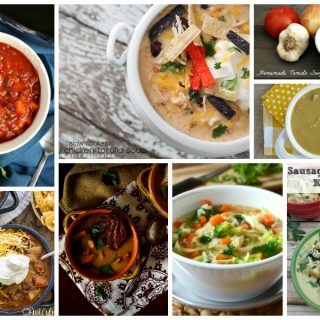 Delicious Dishes Recipe Party #43 - we've chosen a delicious collection of homemade soups that the whole family will love!