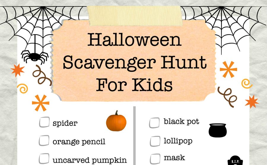 Halloween Scavenger Hunt for Kids from Food Fun Family