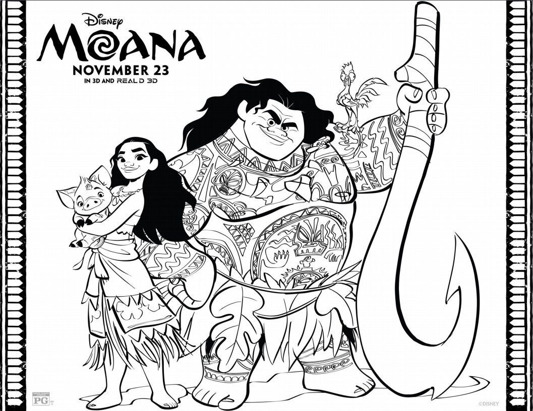 Maui and Moana 3