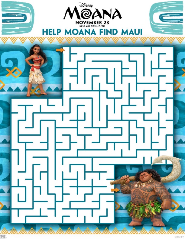 Moana Maze