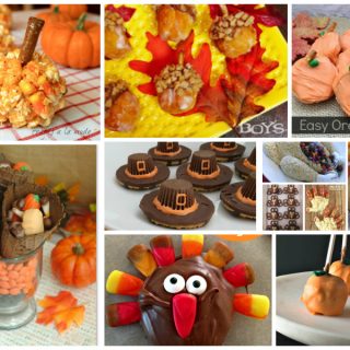 Fun last minute Thanksgiving treats that are kid-friendly! A host favorites collection of recipes from Delicious Dishes Recipes party