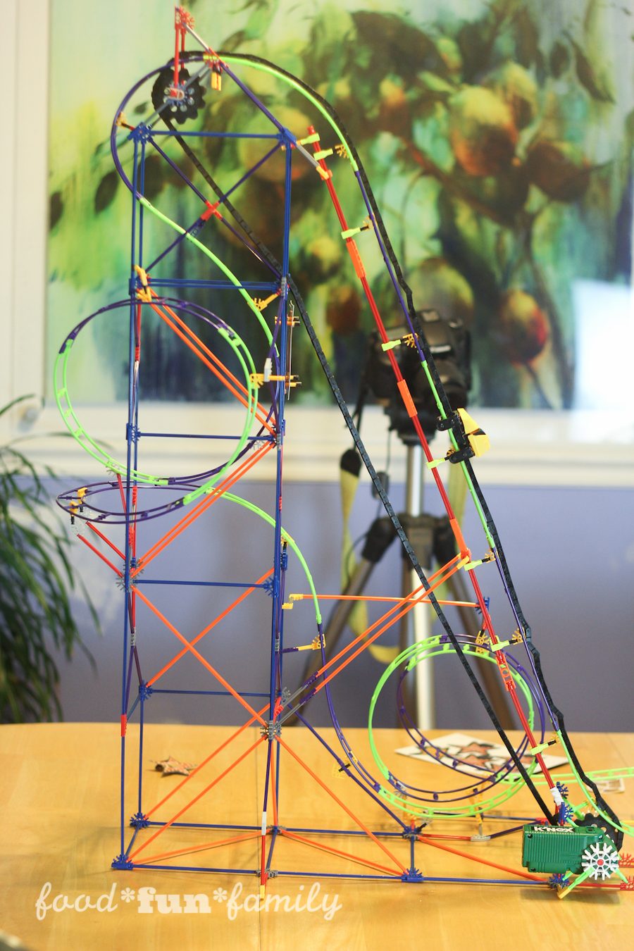 K'NEX Wild Whiplash Roller Coaster 