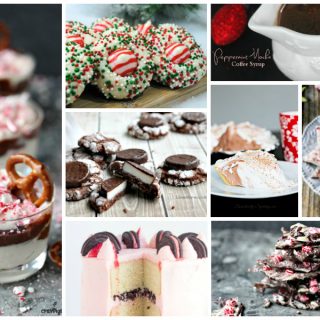 A collection of amazing Peppermint recipes, perfect for the holidays! Plus our weekly recipe linky, with all types of recipes to discover and share, from dinners to drinks to appetizers and desserts.