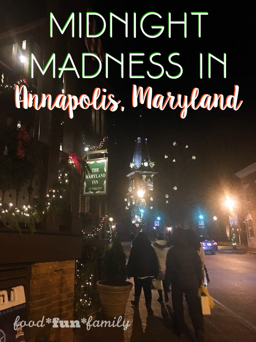 Celebrate the holidays in Annapolis, Maryland! Midnight Madness in Annapolis and a fun new Girls Night Out tradition at the Loews Annapolis Hotel