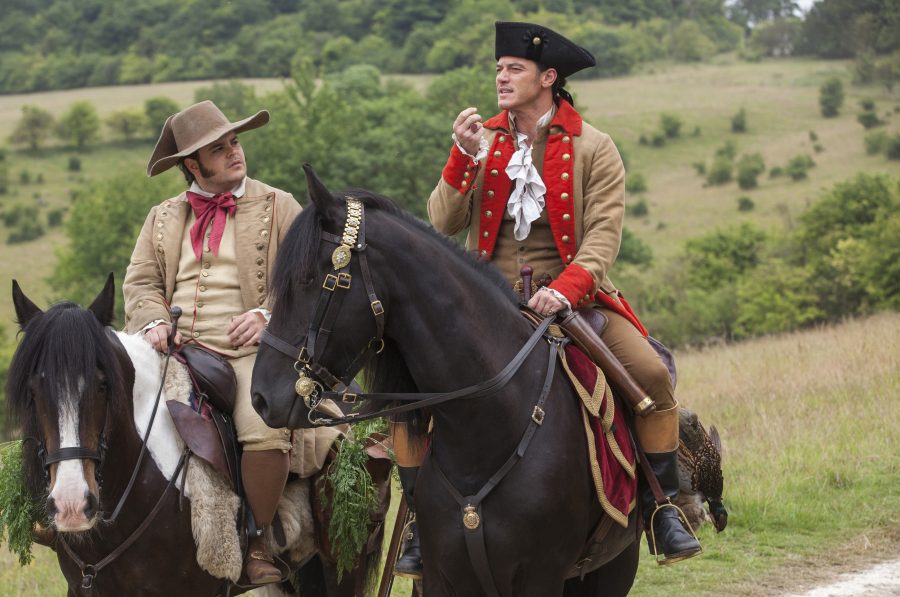 Luke Evans stars as  Gaston and Josh Gad as Le Fou in Disney's BEAUTY AND THE BEAST, a live-action adaptation of the studio's animated classic directed by Bill Condon which brings the story and characters audiences know and love to life.