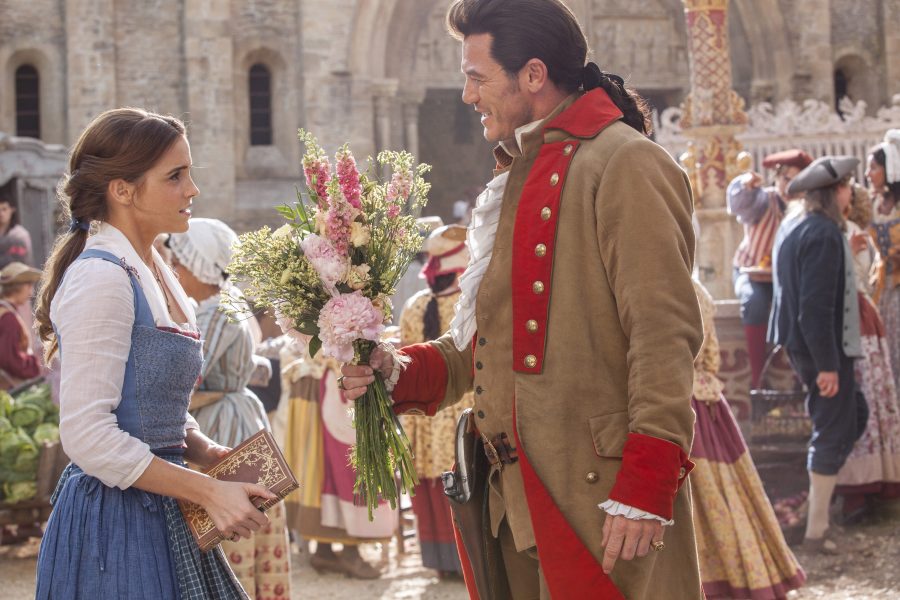 Gaston (Luke Evans) is relentless in his pursuit of Belle (Emma Watson) in Disney's BEAUTY AND THE BEAST, a live-action adaptation of the studio's animated classic directed by Bill Condon which brings the story and characters audiences know and love to life.