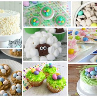 Easter desserts from Delicious Dishes recipe party. Sweet treats that are perfect for spring and Easter celebrating