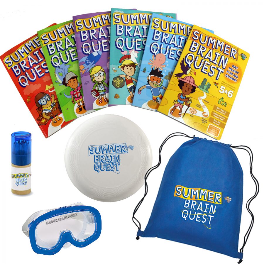 Summer Brain Quest workbooks summer prize pack giveaway from Workman Publishing and Food Fun Family