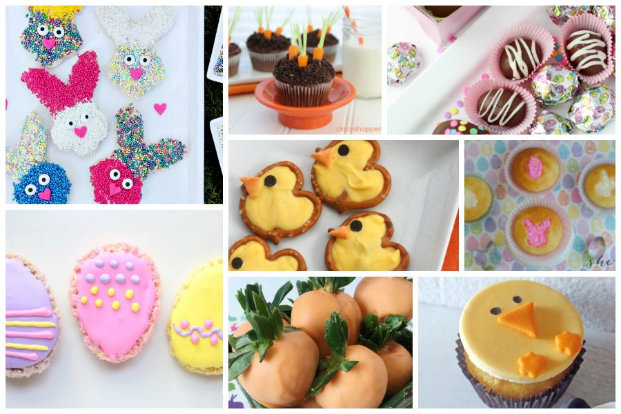 Cute Easter Treats - a Delicious Dishes Recipes Party collection of recipes from dozens of bloggers. Kids and adults alike will love these festive and adorable Easter and Spring treats!