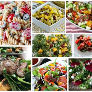 A Delicious Dishes collection of tasty, fresh salad recipes that take you beyond lettuce and tomatoes!