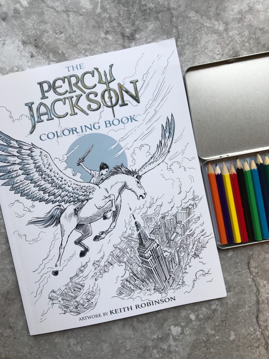 The Percy Jackson Coloring Book