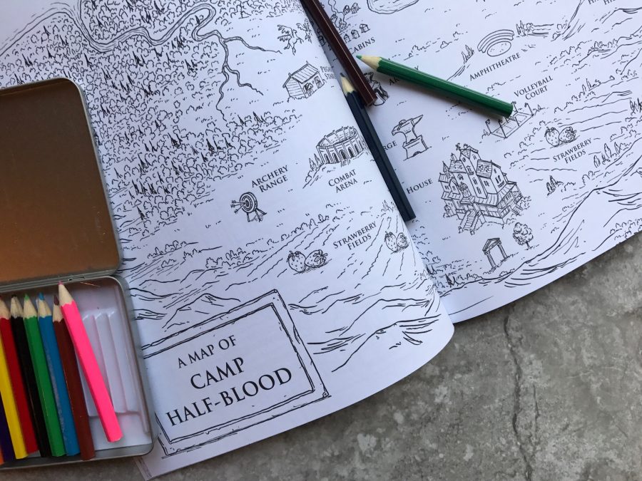 The Percy Jackson Coloring Book