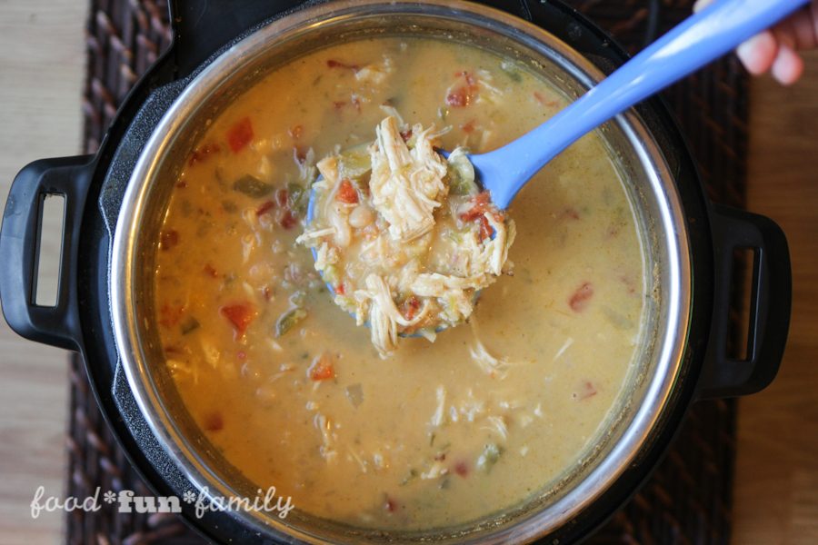 Creamy Verde Chicken Chili