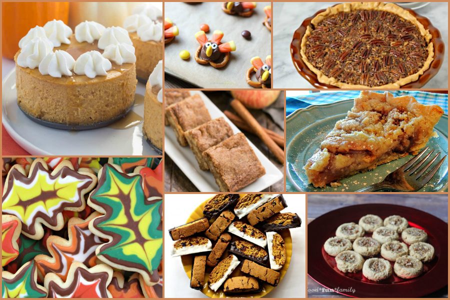 Thanksgiving desserts feature