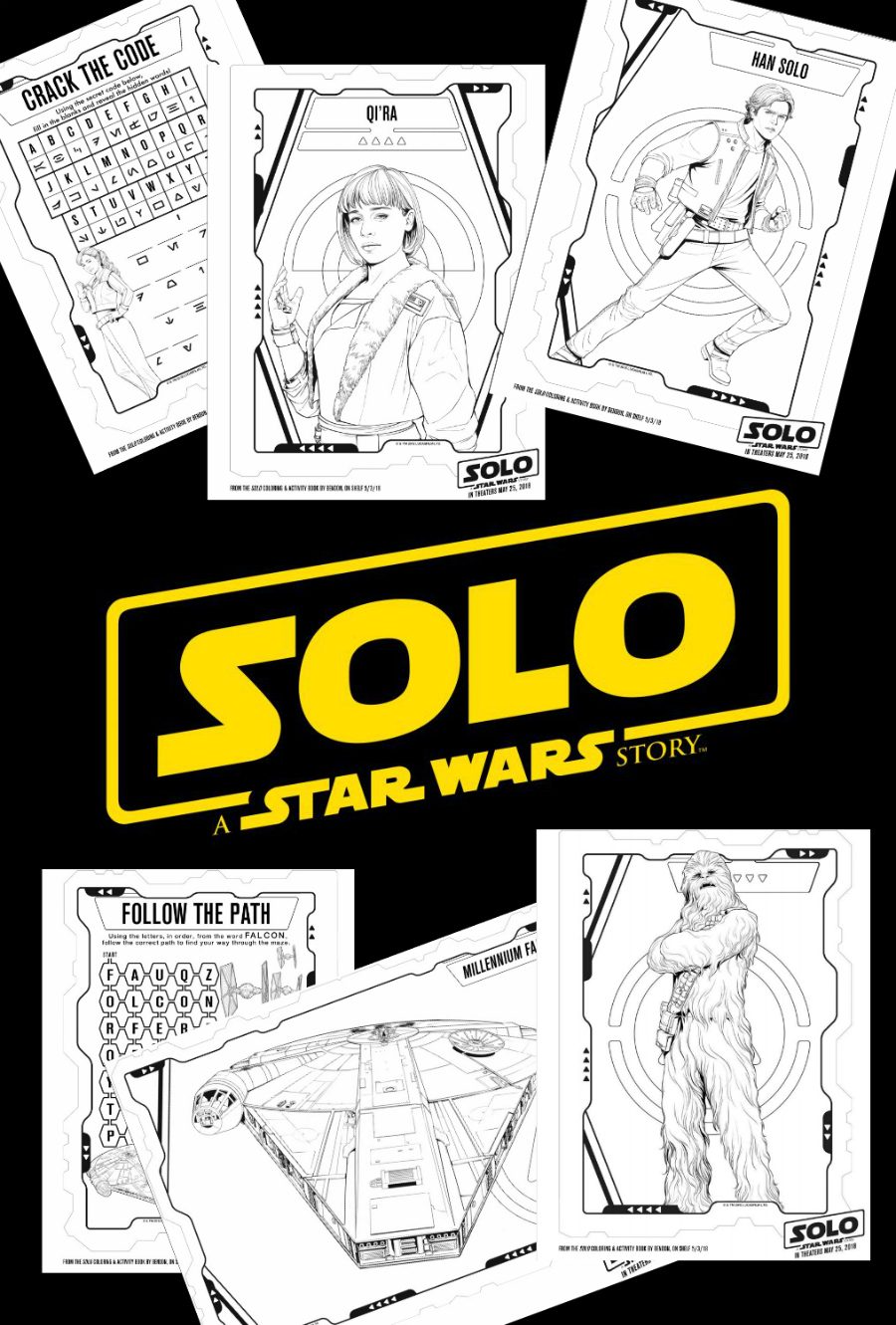 Solo: A Star Wars Story coloring pages