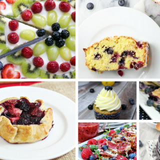 Summer blueberry recipes - a Delicious Dishes Recipe Party collection