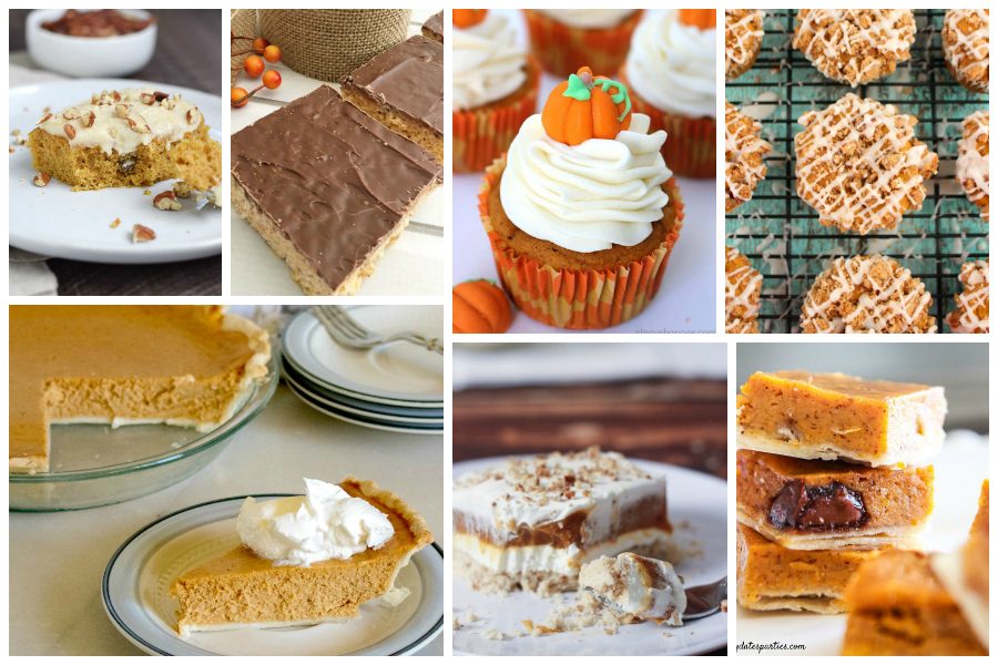 Pumpkin Spice Dessert Recipes - a Delicious Dishes Recipe Party collection from Food Fun Family