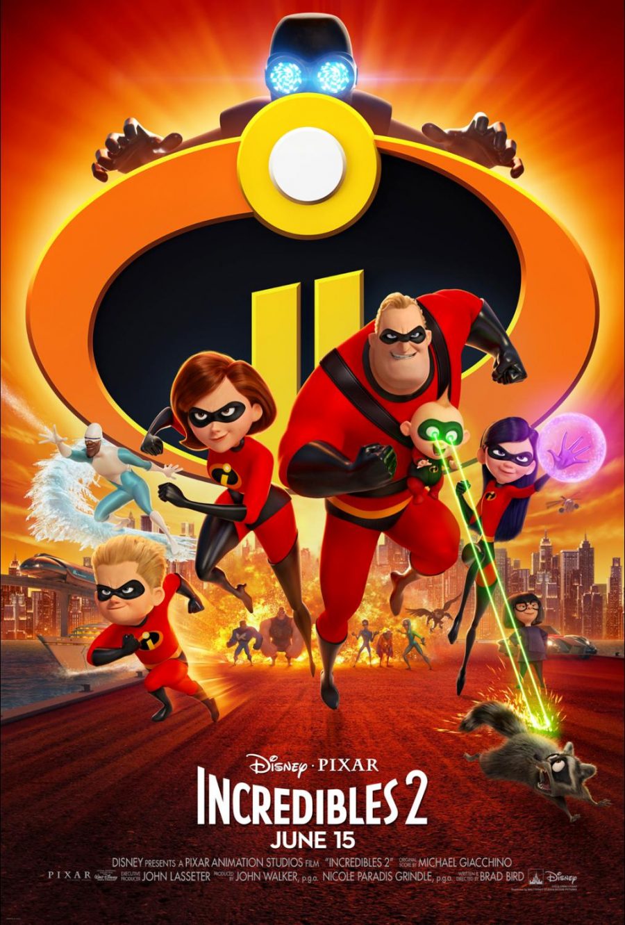 Incredibles 2 on Blu-ray DVD