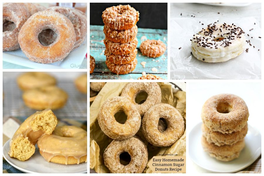 Homemade donuts - a Delicious Dishes Recipe Party with Food Fun Family