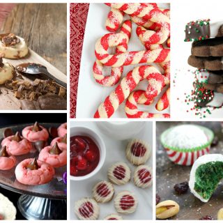Festive Christmas cookies - perfect for sharing and cookie plates! A Delicious Dishes Recipe Party collection with Food Fun Family