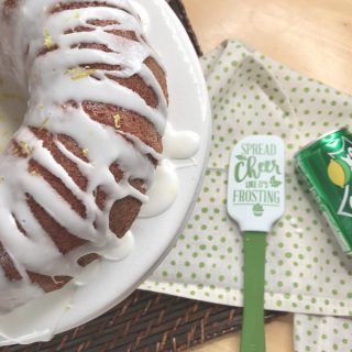 Sprite Bundt Cake with Lemon Frosting