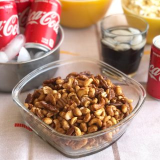 Coca Cola Spicy-Sweet Mixed Nuts Recipe