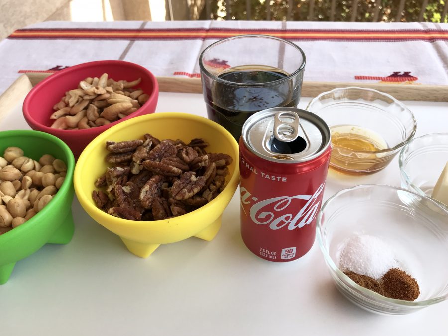 Coca Cola Spicy-Sweet Mixed Nuts Recipe