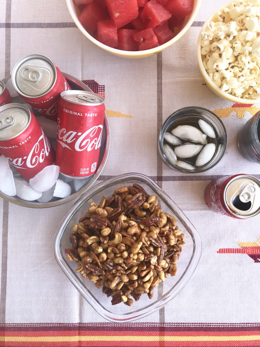 Coca Cola Spicy-Sweet Mixed Nuts Recipe