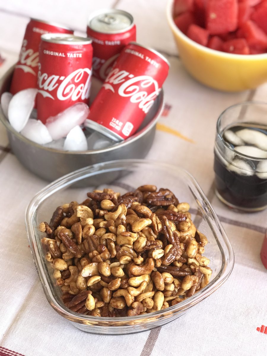 Coca Cola Spicy-Sweet Mixed Nuts Recipe